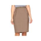 Women's Apt. 9&reg; Pencil Skirt, Size: 16, Brown