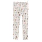 Girls 4-10 Jumping Beans&reg; Long Embellished Leggings, Size: 10, White Oth