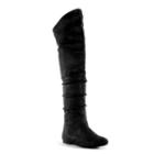 Olivia Miller Varick Women's Slouch Over-the-knee Boots, Girl's, Size: 10, Black