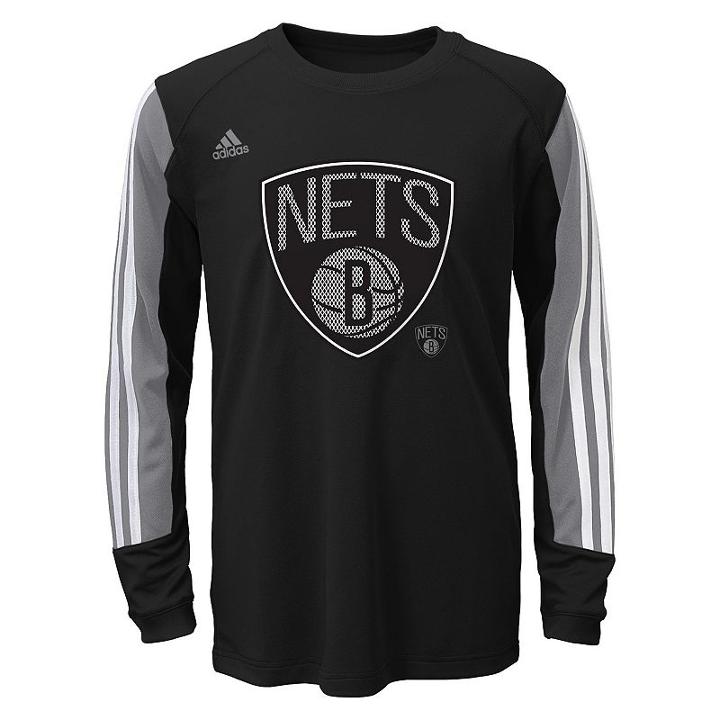 Boys 8-20 Adidas Brooklyn Nets Prestige Climalite Tee, Boy's, Size: Large, Multicolor