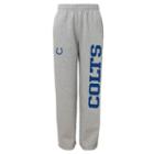 Boys 8-20 Indianapolis Colts Tailgate Fleece Pants, Boy's, Size: Xl(18/20), Grey