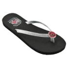 Women's South Carolina Gamecocks Flip Flops, Size: Xl, Silver
