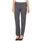 Petite Apt. 9&reg; Classic Fit Dress Pants, Women's, Size: 8 Petite, Black