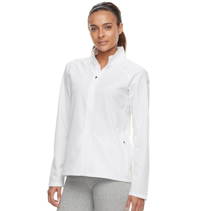 Women's Under Armour Storm Out & Back Jacket, Size: Medium, White