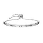 Harry Potter Silver Plated Expecto Patronum Lariat Bracelet