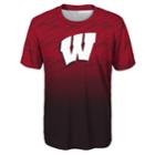 Boys 8-20 Wisconsin Badgers Propulsion Tee, Size: Xl 18-20, Dark Red