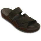 Crocs Anna Women's Slide Sandals, Size: 7, Red/coppr (rust/coppr)