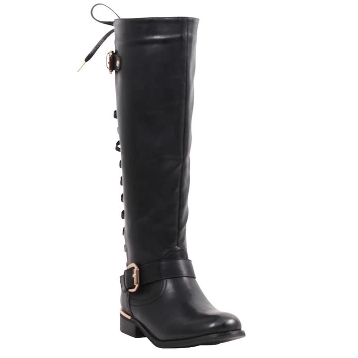 Wanted Lounge Women's Riding Boots, Size: 6.5, Black