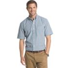 Arrow, Men's Hamilton Classic-fit Plaid Poplin Button-down Shirt, Size: Small, Blue Other