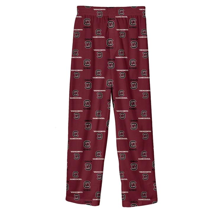 Boys 8-20 South Carolina Gamecocks Team Logo Lounge Pants, Size: S 8, Dark Red