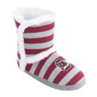 Women's South Carolina Gamecocks Striped Boot Slippers, Size: Xl, Team