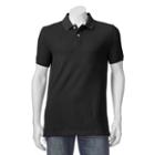 Big & Tall Sonoma Goods For Life&trade; Core Pique Polo, Men's, Size: M Tall, Black