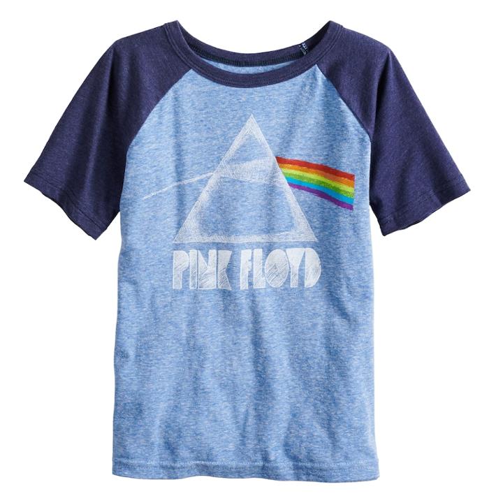 Boys 4-10 Jumping Beans&reg; Pink Floyd Prism Raglan Graphic Tee, Size: 7, Med Blue