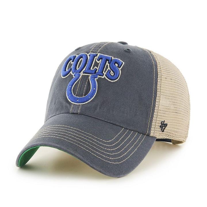 Adult '47 Brand Indianapolis Colts Tuscaloosa Adjustable Cap, Blue (navy)