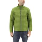 Men's Adidas Flyloft Down Packable Ripstop Puffer Jacket, Size: Small, Med Green