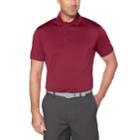 Men's Grand Slam Off Course Championship Striped Golf Polo, Size: Medium, Purple
