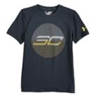 Boys 8-20 Under Armour Sc30 Curry Tee, Size: Large, Black