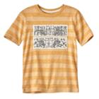 Boys 4-7x Sonoma Goods For Life&trade; Endangered Animal Striped Tee, Boy's, Size: 7, Lt Yellow