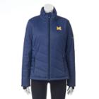Women's Columbia Michigan Wolverines Powder Puff Jacket, Size: Small, Med Blue