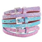Girls 4-16 3-pk. Glitter Belts, Girl's, Size: S-m, Multicolor