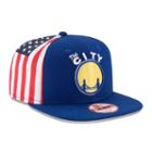 Adult New Era Golden State Warriors Flag Side 9fifty Snapback Cap, Men's, Multicolor