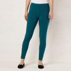 Women's Lc Lauren Conrad Heathered Legging, Size: Xl, Turquoise/blue (turq/aqua)