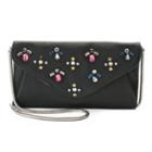 Candie's&reg; Kaylee Rhinestone Envelope Clutch, Women's, Grey