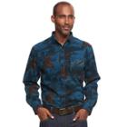 Men's Croft & Barrow&reg; Classic-fit Twill Outdoor Button-down Shirt, Size: Large, Med Blue