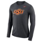 Men's Nike Oklahoma State Cowboys Dri-fit Logo Tee, Size: Large, Char