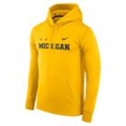 Men's Nike Michigan Wolverines Therma-fit Hoodie, Size: Medium, Multicolor