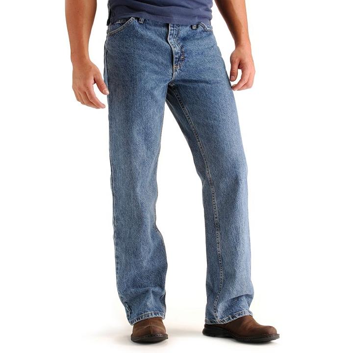 Men's Lee Regular Fit Bootcut Jeans, Size: 38x34, Blue