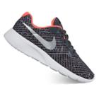 Nike Tanjun Print Grade School Girls' Athletic Shoes, Size: 4, Oxford