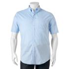 Big & Tall Croft & Barrow&reg; True Comfort Classic-fit Stretch Button-down Shirt, Men's, Size: 3xb, Med Blue