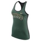 Women's Nike Baylor Bears Dri-fit Touch Tank Top, Size: Small, Green