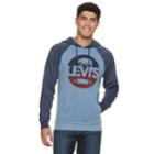 Men's Levi's Digs Fleece Pull-over Hoodie, Size: Small, Med Blue
