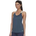 Women's Nike Elastic Straps Graphic Tank Top, Size: Medium, Blue Other