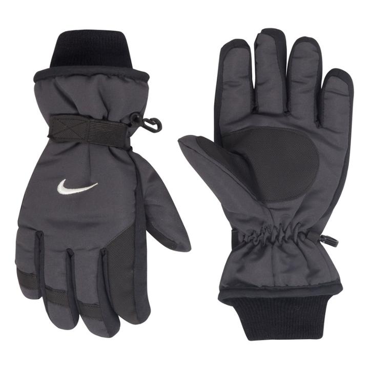 Boys Nike Ski Gloves, Med Grey