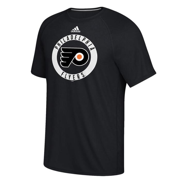 Men's Adidas Philadelphia Flyers Practice Tee, Size: Medium, Fly Black