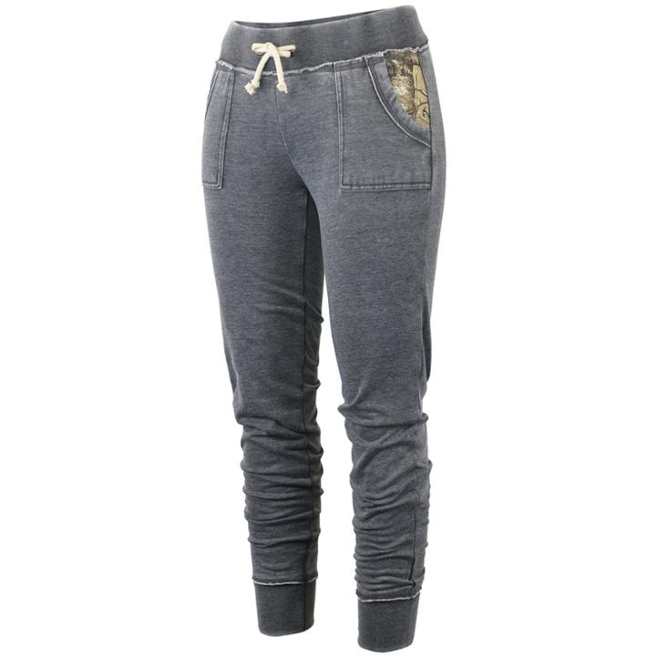 Women's Realtree Epic Fleece Jogger Pants, Size: Xl, Black