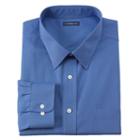 Big & Tall Croft & Barrow&reg; No Iron Point-collar Button-down Dress Shirt, Men's, Size: 19 34/5t, Blue