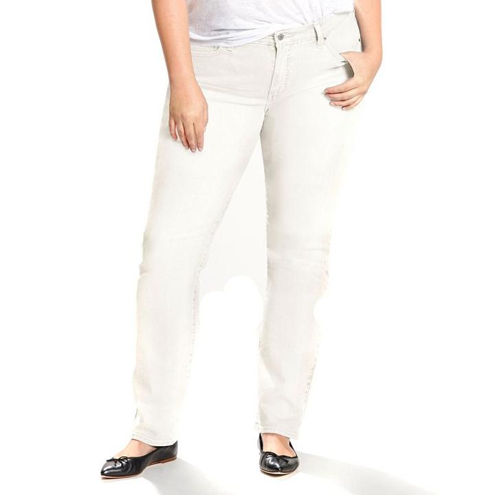 Plus Size Levi's&reg; 414 Relaxed Fit Straight-leg Jeans, Women's, Size: 22w Short, Natural