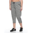 Plus Size Tek Gear&reg; Weekend Cinched Capris, Women's, Size: 2xl, Dark Grey