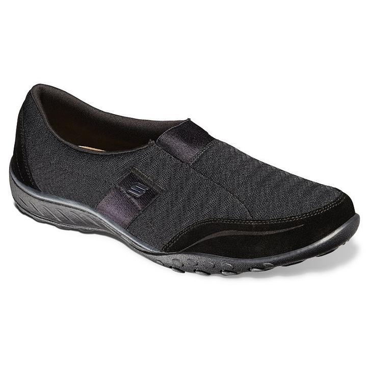 Skechers Relaxed Fit Breathe Easy Resolution Women's Slip-on Walking Shoes, Size: 5.5, Oxford