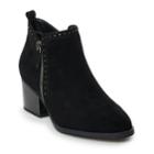 Sonoma Goods For Life&trade; Stone Women's Ankle Boots, Size: Medium (8.5), Black