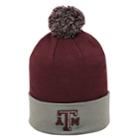 Adult Top Of The World Texas A & M Aggies Pom Knit Hat, Men's, Dark Red
