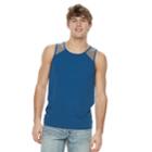 Men's Urban Pipeline&reg; Shoulder-piece Tank, Size: Xl, Blue (navy)
