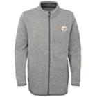 Boys 8-20 Pittsburgh Steelers Lima Fleece Jacket, Size: L 14-16, Grey