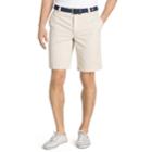 Big & Tall Izod Saltwater Classic-fit Flex Waist Flat-front Shorts, Men's, Size: 46, Lt Beige
