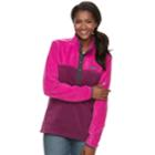 Women's Columbia Three Lakes Fleece Pullover Jacket, Size: Large, Brt Purple