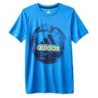Boys 8-20 Adidas Sports Ball Logo Tee, Boy's, Size: Large, Med Blue